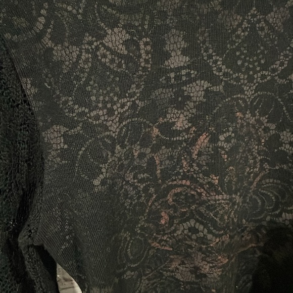 Tous Les Garçons Italian Sweater Large Lace - Picture 2 of 8